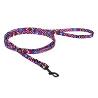 Поводок для котов Bronzedog Urban Гуцульский Нейлоновый Фиолетовый