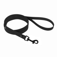 Поводок для Котов Bronzedog Active Водовідштовхувальний з захисне полімерне покриття Чорний