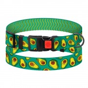 Ошейник для Собак BronzeDog Urban Fruits Нейлоновый с Пластиковой Пряжкой Авокадо