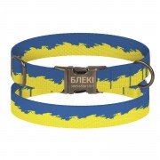 Нашийник для Собак Barksi Urban Нейлоновий з Металевою Пряжкою Antiq Прапор