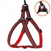 Шлея для Собак BronzeDog Mesh Стандарт Червона