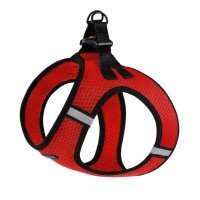 Шлея для собак Barksi Mesh Vest 3D сітка Червона