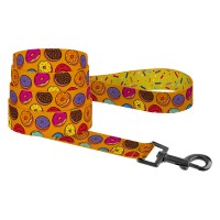 Поводок для Собак BronzeDog Urban Fruits Нейлоновый Пончики