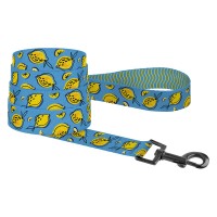 Поводок для Собак BronzeDog Urban Fruits Нейлоновый Лимоны
