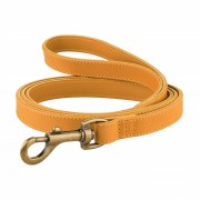 Поводок для Собак кожаный BronzeDog Antiq Голд