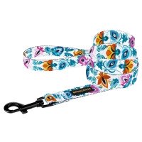Поводок для Собак BronzeDog Urban Folk Нейлоновий Білий
