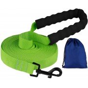 Поводок для Собак Bronzedog Active Нейлоновий з М'якою Ручкою Салатовий