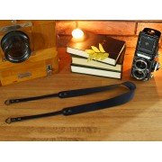 Нашийний Ремінь для Фотоапарата Шкіряний Темно-Синій
