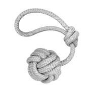 Игрушка для Собак из Шнура Мяч с Ручкой Barksi Серая