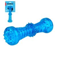 Іграшка для Собак з Піщалкою Гантель Плаваюча Barksi Chew Синя 18 х 5 см