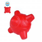 Игрушка для Собак Плавающая Бомбочка Красная Bronzedog Float 16 см