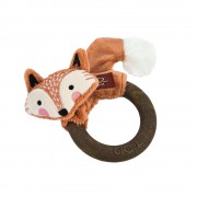 Игрушка для Кошек Gigwi Catch&Scratch Лисица Кольцо и Плюш 11 х 11 х 3 см