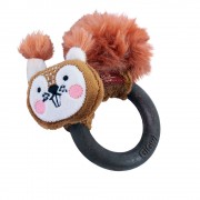 Игрушка для Кошек Gigwi Catch&Scratch Белка Кольцо и Плюш 12 х 10 х 4 см