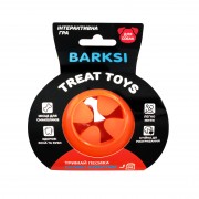 Игрушка для Собак Мотивационная Мячик Оранжевый Barksi Smart 7 х 9 см