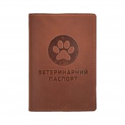 Обложка для Ветеринарного Паспорта из Натуральной Кожи Barksi Коричневая
