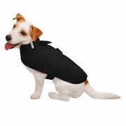 Дощовик для Собак на Липучці Barksi Чорний
