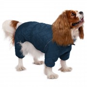 Зимний Комбинезон для Собак Утепленный с флисовой подкладкой Barksi Textile Синий