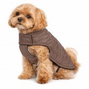 Курточка для Собак на Липучках Barksi Textile Коричнева