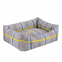 Лежанка для Собак и Котов BronzeDog Comfort Прямоугольная Серая