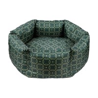 Лежанка для Собак и Котов Barksi Home Круглая Зеленая